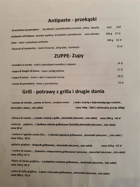 amore mio elbląg menu|Italiano Amore Mio Elblag